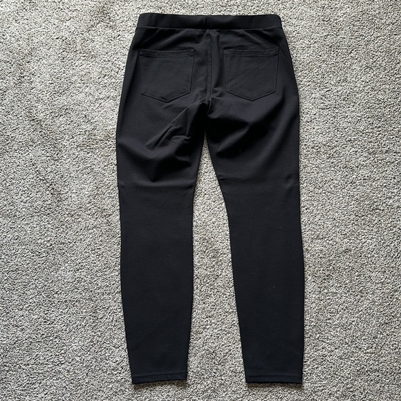 NWOT BlankNYC The Mercer Ponte Knit Skinny Pants 30 Caviar - Picture 6 of 10